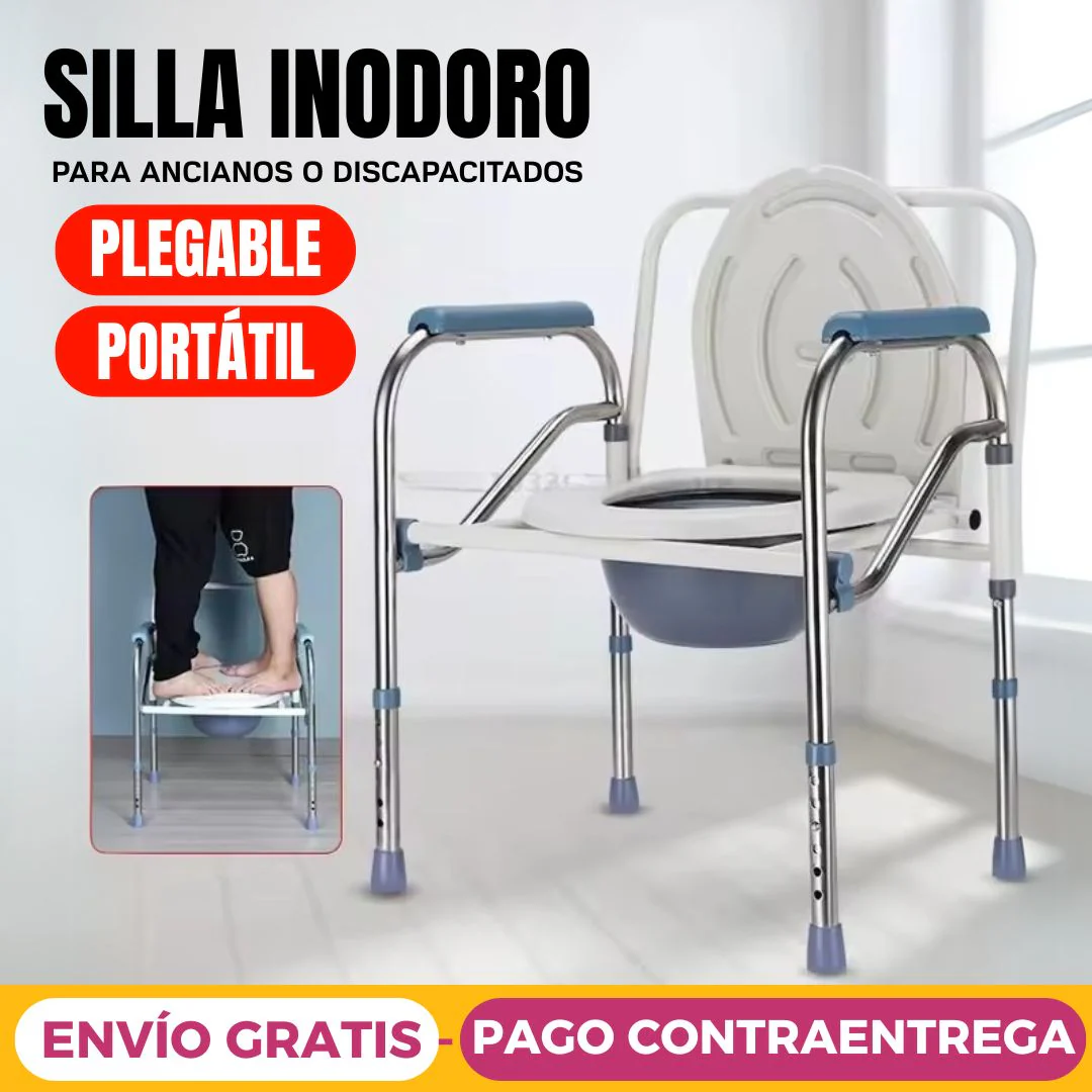 Silla Inodoro Plegable